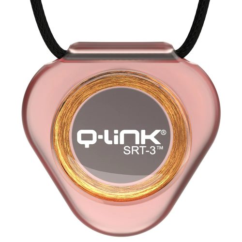 תליון קיו לינק אקרילי SRT3 ורוד שקוף | Q-Link Acrylic SRT-3 Pendants