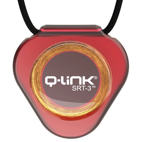 תליון קיו לינק אקרילי SRT3 אדמדם שקוף | Q-Link Acrylic SRT-3 Pendants